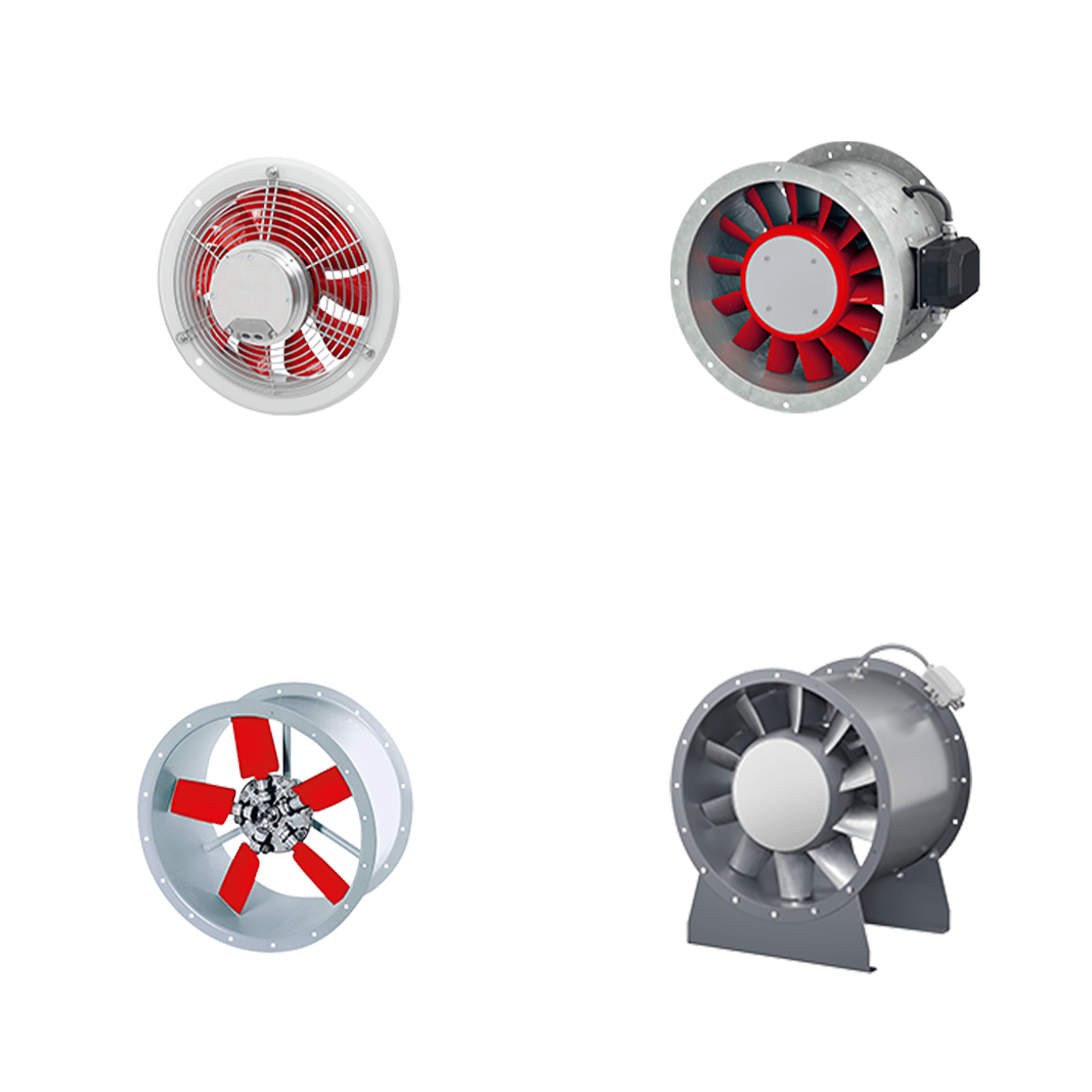 Axial- und VAR-Ventilatoren